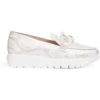 Wonders for woman. A-2444_3839_6284 Rose Leather Moccasins white (36), 3 to 5 cm, None, Casual