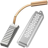 Graugear – GRAUGEAR G-PS5HS01-COV, Jäähdytyslevy/jäähdytin, Kupari, Hopea