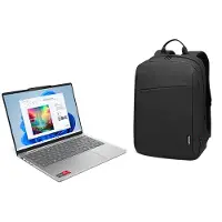 Lenovo IdeaPad Slim 5 13 R5-16GB-512GB + Backpack AMD Ryzen 5 7535HS Processor 3.30 GHz up to 4.55 GHz, Windows 11 Home 64, 512 GB SSD M.2 2242 PCIe Gen4 QLC