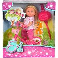 Simba Doll with Bicycle