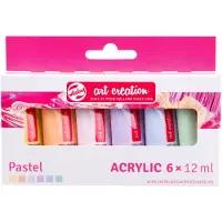 Talens Akryylivärit Pastelli 12 ml 6-pack Talens Art Creation