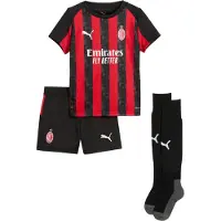 Puma Ac Milan Mini 25/26 Koti Lyhythihainen Junior-setti