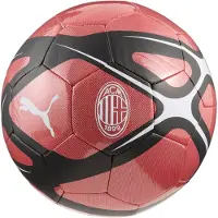 Puma Ac Milan Jalkapallo Culture - Kaikille Aikoille Punainen/valkoinen - , koko Ball SZ. 5