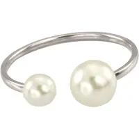 Lykken Trend ear cuff teräskorvakoru helmillä