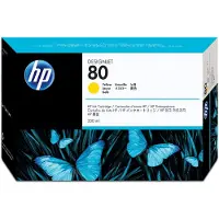 HP 80 Mustepatruuna keltainen, 350 ml