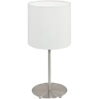 Eglo Pöytävalaisin Eglo Pasteri 275mm teräs valkoinen 95725