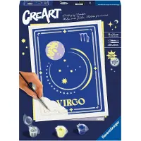 Ravensburger Creart Serie Trend D Zodiac Virgo-maalauspeli