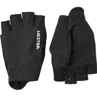 Hestra Spiro Short -pyöräilyhanskat Musta unisex