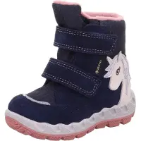 Superfit Saappaat 'Icebird' laivastonsininen / vaaleanpunainen / offwhite