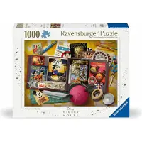 Ravensburger Puzzle - - Mickeyn syntymäpäiväpuzzle 1970 - 1000 kappaletta - Valmistettu Saksassa - Sekä pojille että tytöille