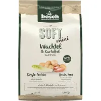 bosch HPC Säästöpakkaus: 3x2,5kg Soft Mini viiriäinen & peruna koiran kuivaruoka