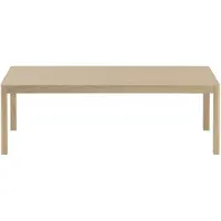 Muuto Workshop sohvapöytä, 120 x 43 cm, tammi