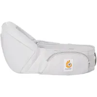 Ergobaby Nosta Lonkan Istuin Pearl Grey Pearl Grey-OS Harmaa One Size Pojat, Tytöt