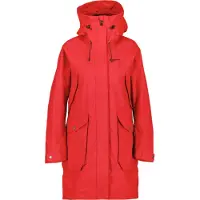 Didriksons Women's Thelma Parka 10 Pomme Red Parkatakit vuorettomat 36