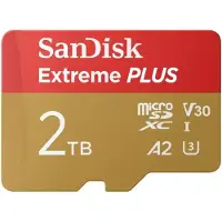SanDisk – Extreme PLUS 2TB microSDXC 190MB/s UHS-I (SDSQXBD-2T00-GN6MA)