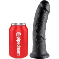 King Cock 8 dildo (20 cm, musta)