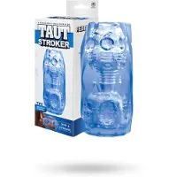 Vuxen Taut Stroker Squeezable Masturbator - Blue