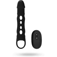 Vuxen Ramrod Vibrating Extender With Remote 26 cm