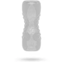 Dorcel Double Oo - miesten masturbaattori (läpinäkyvä)