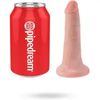 King Cock - dildo - realistinen - 13 cm - ihonvärinen