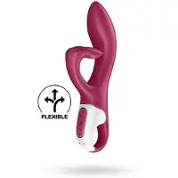 Satisfyer Embrace Me Rabbit Vibrator Berry Jänisvibraattori