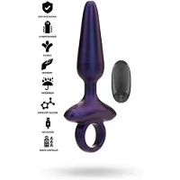Intense Marlon Vibrating Anal Plug Remote Control