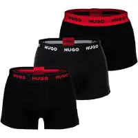 HUGO 50532611 Trunk Red Boxerit 3 Yksiköt