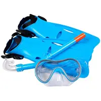ASG Snorkel Set Junior Blue S