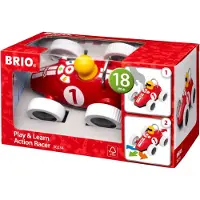 BRIO 30234 Leg Og Lær Action Racerbil - Red - ONE SIZE