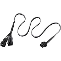 Phanteks Y-jakokaapeli 3-pin digitaalisille RGB LED -tuotteille, 40cm, musta
