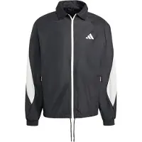 Adidas Treenitakki 'Stadium' musta / valkoinen