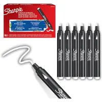Sharpie 2218126, 1 kpl, Valkoinen, Musta, Pyöreä