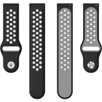 CaseOnline EBN Sport Kellon ranneke Garmin Forerunner 570 (47mm) - Musta/harmaa