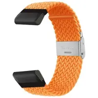 CaseOnline Punottu Kellon ranneke Garmin Forerunner 970 - Orange