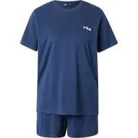 FILA Pyjamashortsit laivastonsininen / valkoinen
