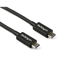 StarTech.com Thunderbolt 3 -kaapeli, 40 Gbps, 0,8 m, musta