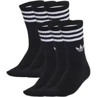 Adidas Originals 3 Stripes Crew-sukat 6 Yksiköt