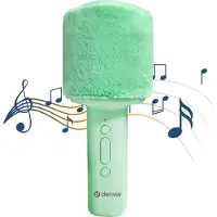 Denver Microphone with BT speaker for karaoke KMS-30 green