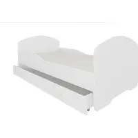 ADRK Furniture Pepe, Lastensänky, valkoisen värinen