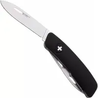 Swiza D03 AM, KNI.0036.1010, Black, Swiss pocket knife, 6 tools