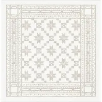 Ekelund Linneväveri Åttebladrose lautasliina 35 x 35 cm Beige
