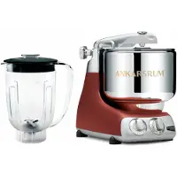 Ankarsrum Assistent Original AKM6230 Rustic Maroon + Blender