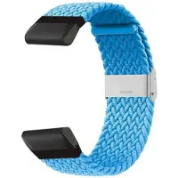 CaseOnline Punottu Kellon ranneke Garmin Forerunner 970 - Skyblue