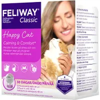 Feliway - Classic Tuoksua levittävä Diffuusori 48 ml Aloituspaketti - Kissat - Kissan hoito ja ravintolisät - Feromonit ja stressi