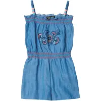 KOROSHI Overall sininen / sininen denim / aprikoosi / roosa