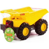 Cavallino Toys Cavallino Dump Truck Yellow