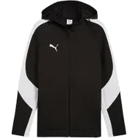 Puma Huppari Teamevostripe - Musta/hopea/valkoinen, koko Medium