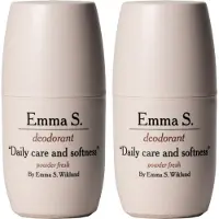 Emma S. Powder Fresh Deodorant Powder Fresh 50 ml x 2
