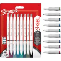 Sharpie S-geelikyn t Muoti tynnyrigeelikyn t helmivalkoinen runko keskikokoinen (0,7 mm) pistesukkahousut Lihavoitu musteen v rit 8 m r