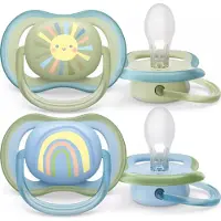Philips Ultra Air Silikonitutit 0–6 Kuukautta – 2 kpl